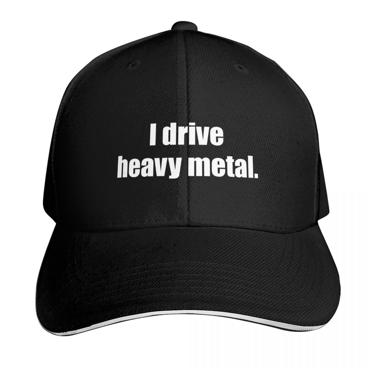 Streetwear Brand Hats - I drive heavy metal. Baseball Cap