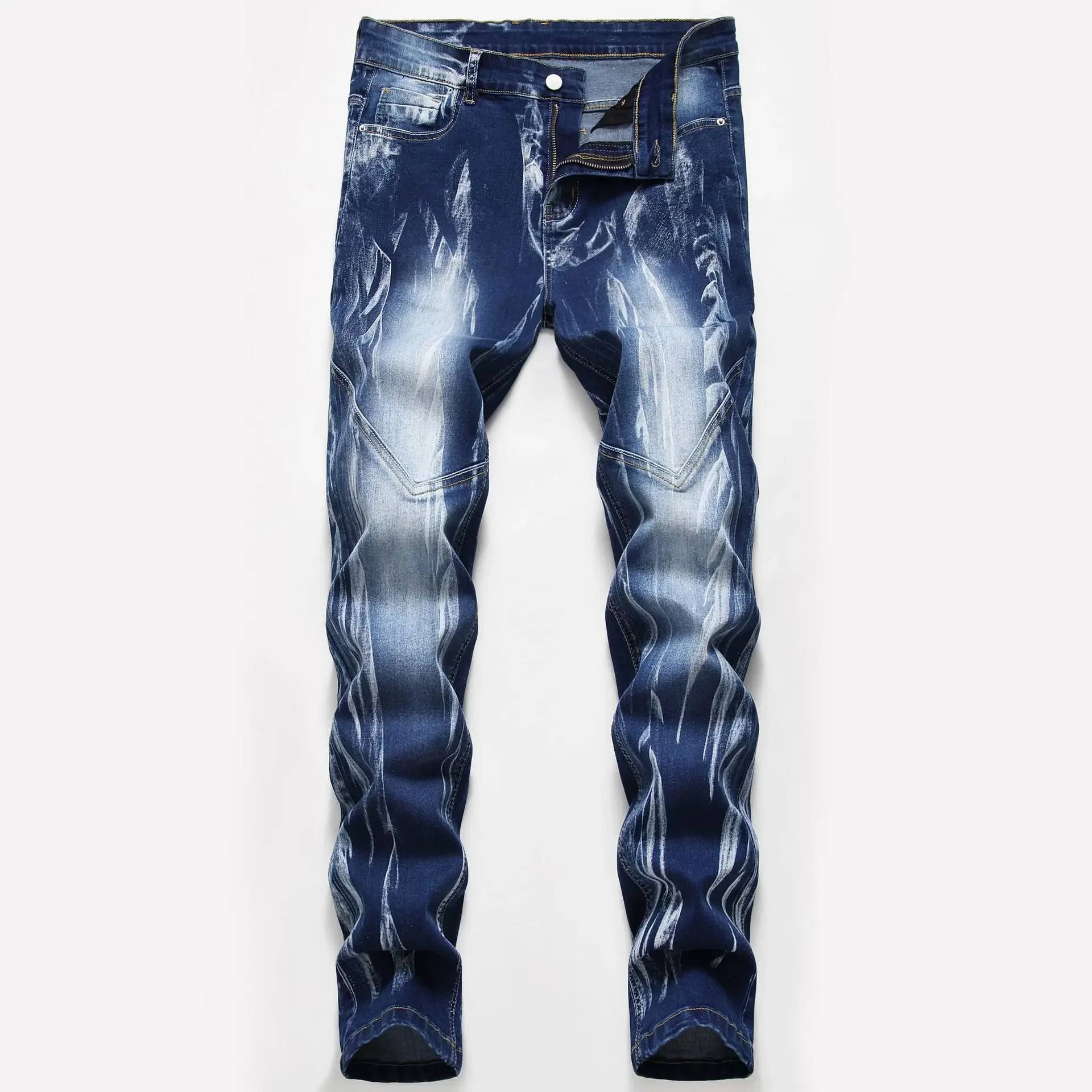 Fashion Print Men's Elasticity - Streetwear Brand Popular recension och pris