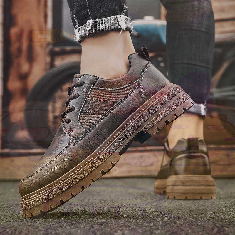 Dark Natural Leather Fashion T - Streetwear Brand Kit recension och pris