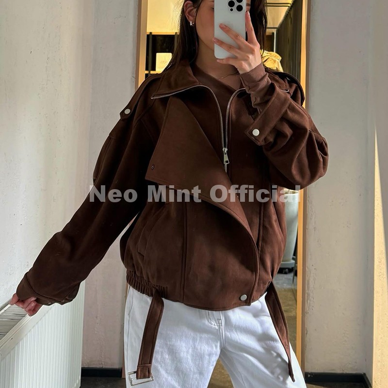 Neo Mint Autumn New Brown Over - Streetwear Girl Brand recension och pris