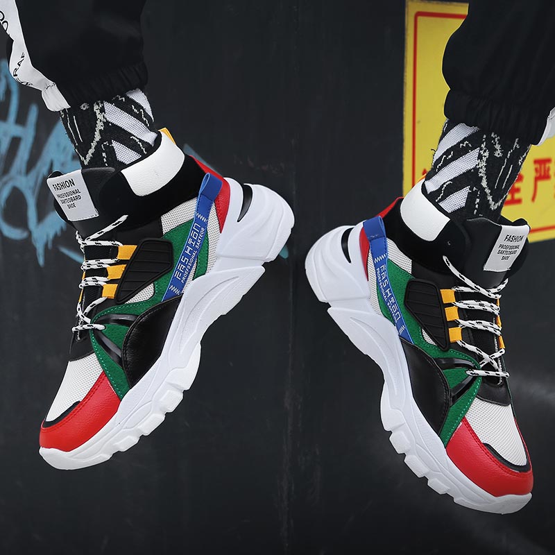 Hightop Summer Men's Sport Sho - Streetwear Girl Brand recension och pris