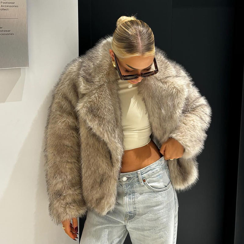 Chic Street Girls Gradient Fau - Streetwear Girl Brand recension och pris