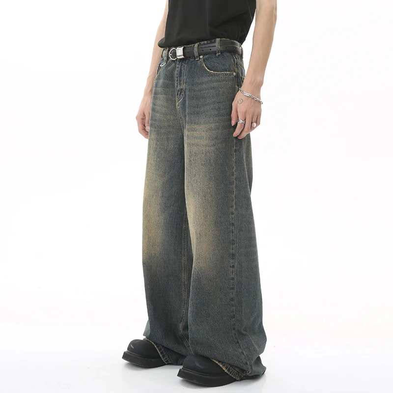 New Men's Baggy Straight Leg W - Streetwear Brand Popular recension och pris